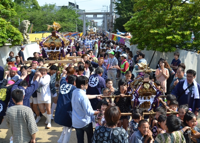 潮田神社例大祭