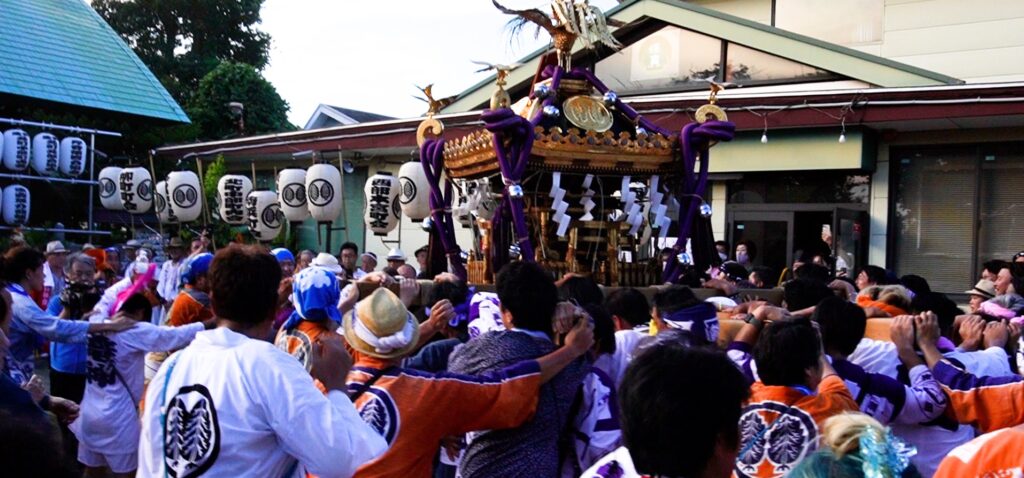 杉山神社 生麦
山神社例大祭