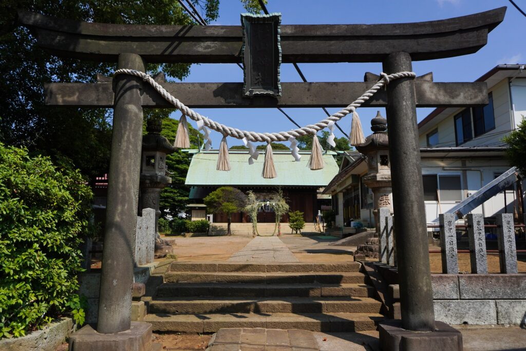 杉山神社茅の輪くぐり