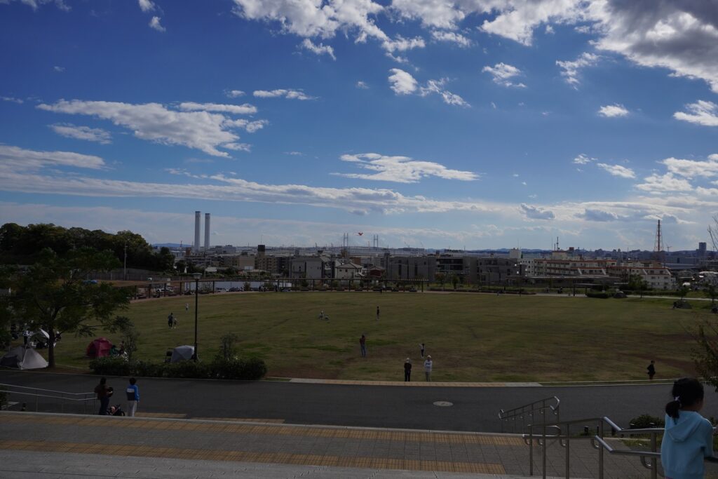 鶴見花月園公園　自由広場