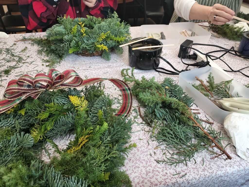 クリスマスリースプチティル