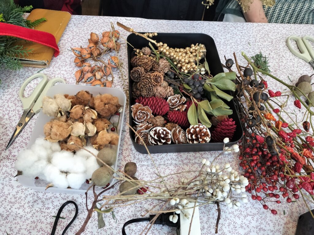 クリスマスリースプチティル