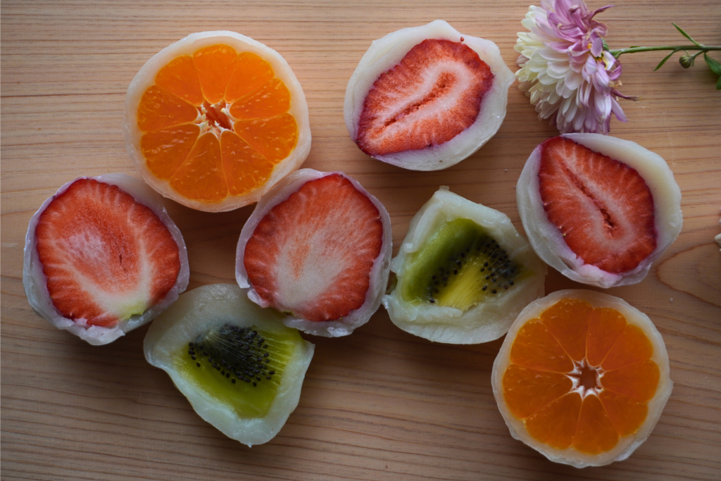 菓心 雪梅庵　いちご大福　フルーツ大福