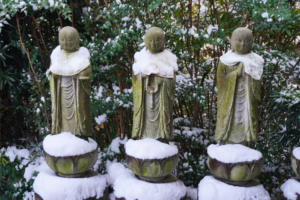 横浜市鶴見区積雪４センチ