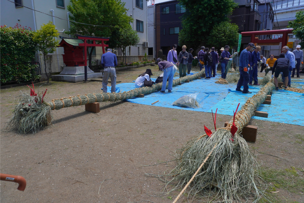 蛇も蚊も 原地区 神明社