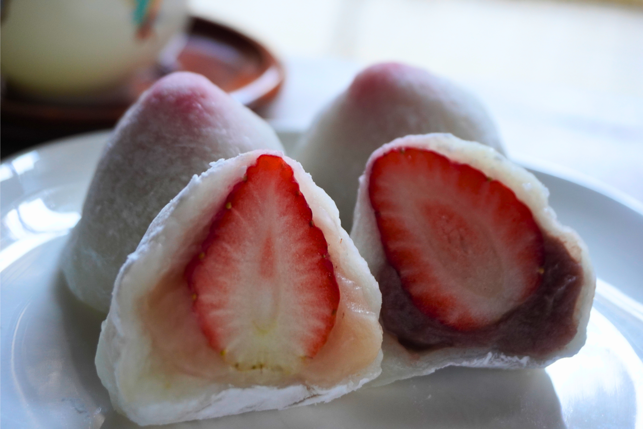 鶴見駅からひと駅｜新子安の和菓子屋で春限定いちご大福・いちご餅
